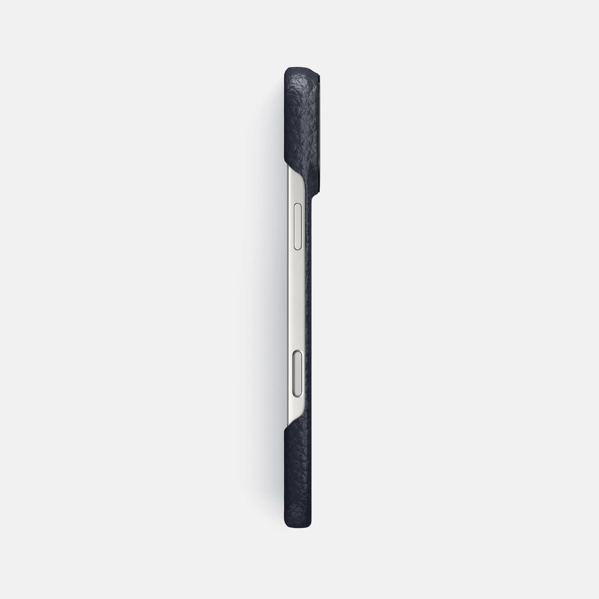 Classic Case For iPhone 17 Pro Max In Calf -3 | Marine-Black