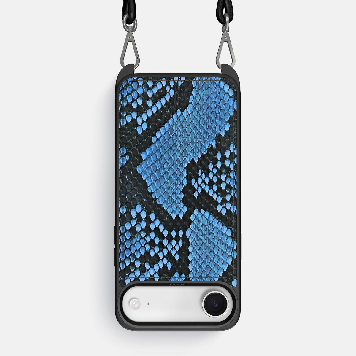 Crossbody Sport Case For iPhone 17 Air In Deluxe Python -1 | Blue-Jeans