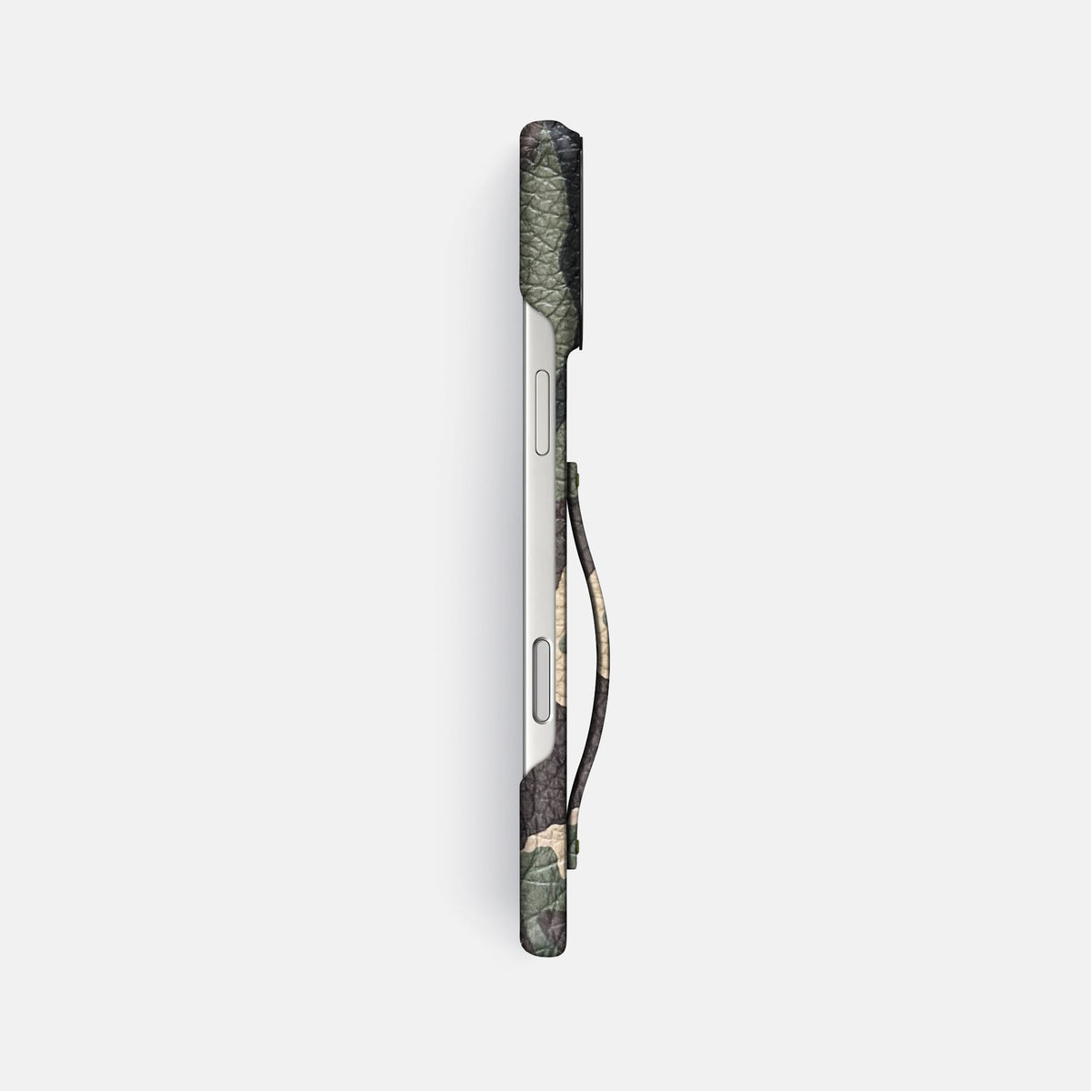 Finger Case For iPhone 18 Pro Max In Calf -3 | Camouflage-Black
