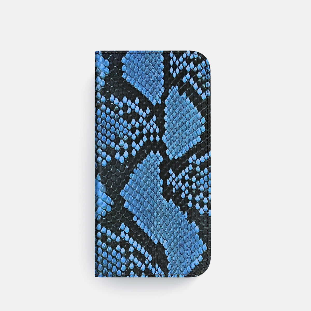 Folio Slim Case For iPhone 18 Pro In Deluxe Python -4 | Blue-Jeans