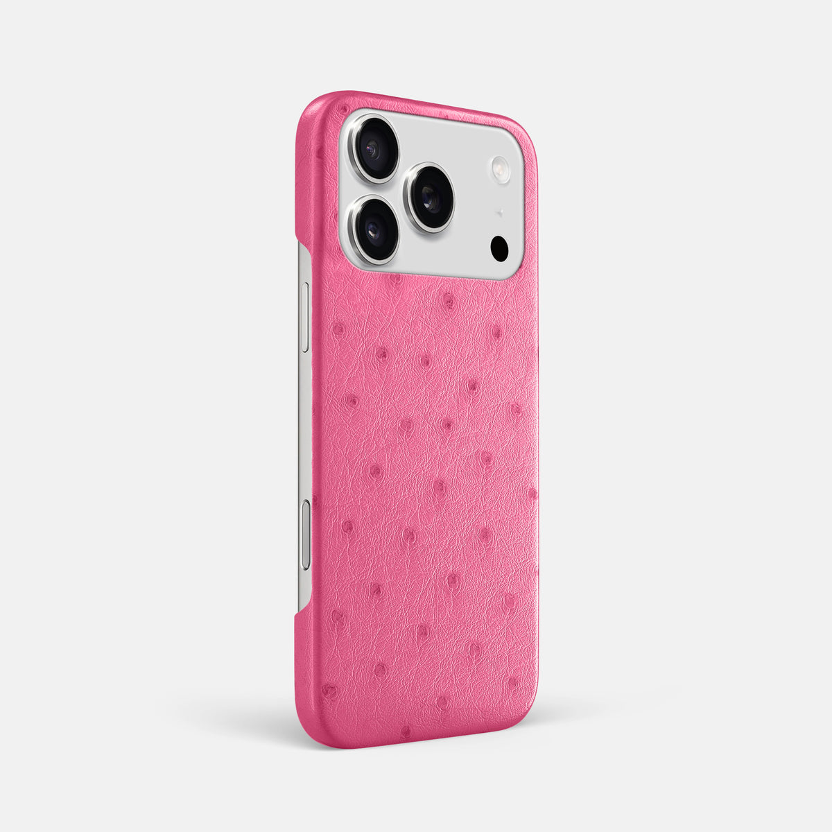 Slim Case For iPhone 17 Pro Max In Ostrich -2 | Pink