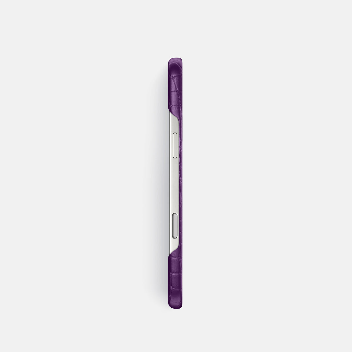 Slim Case For iPhone 17 Pro In Alligator -3 | Purple