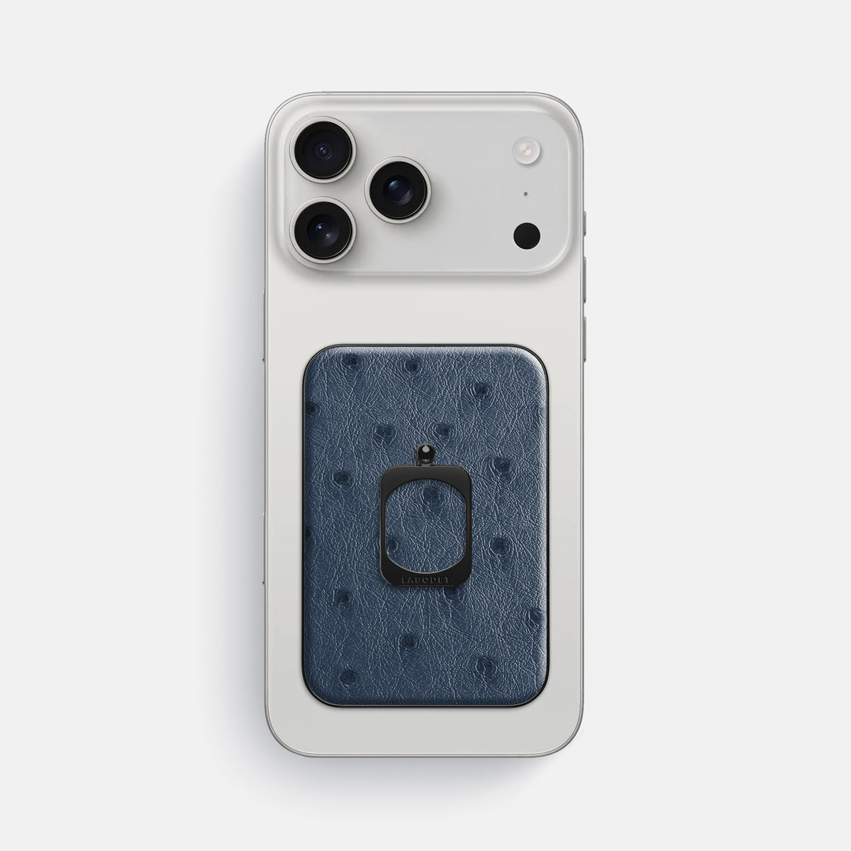 MagSafe Ring For iPhone 17 Pro Max In Ostrich -2 | Navy-Blue-Black