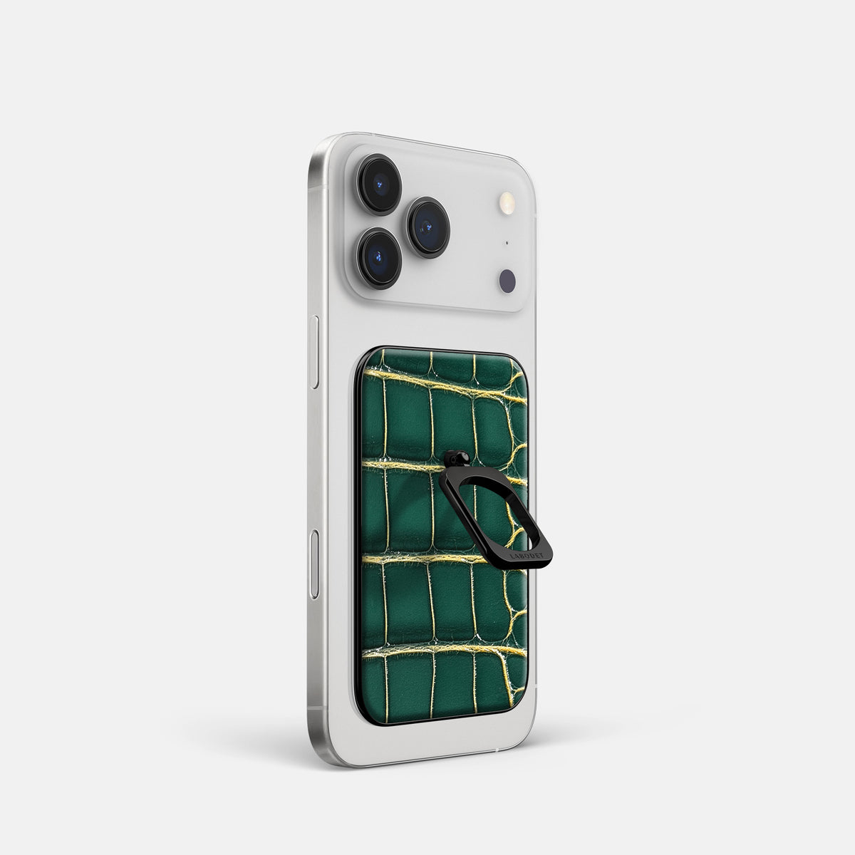 MagSafe Ring For iPhone 17 Pro In Patina Alligator -1 | Cambridge-Black