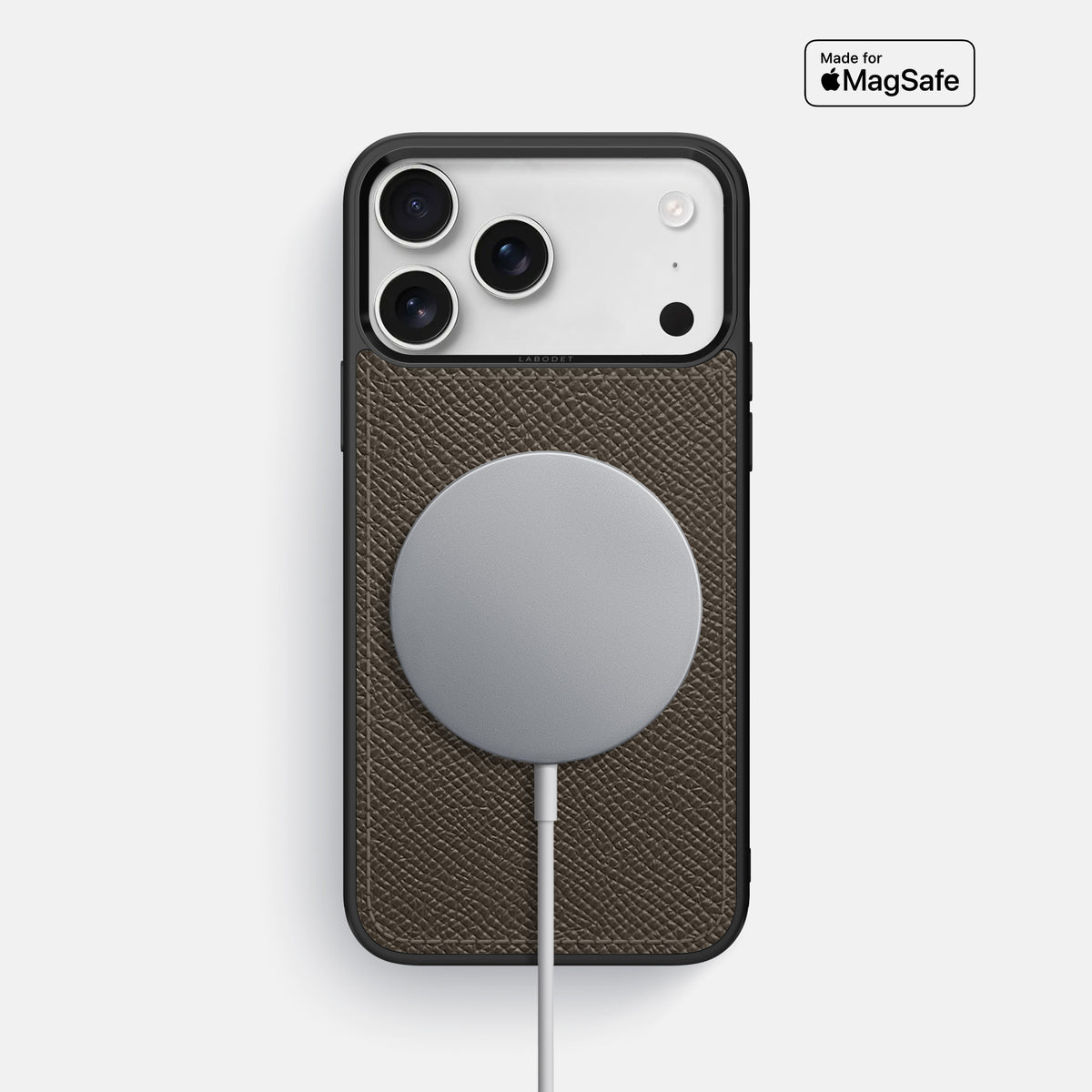 Sport Case For iPhone 17 Pro In Epsom-Style Calf -5 | Taupe