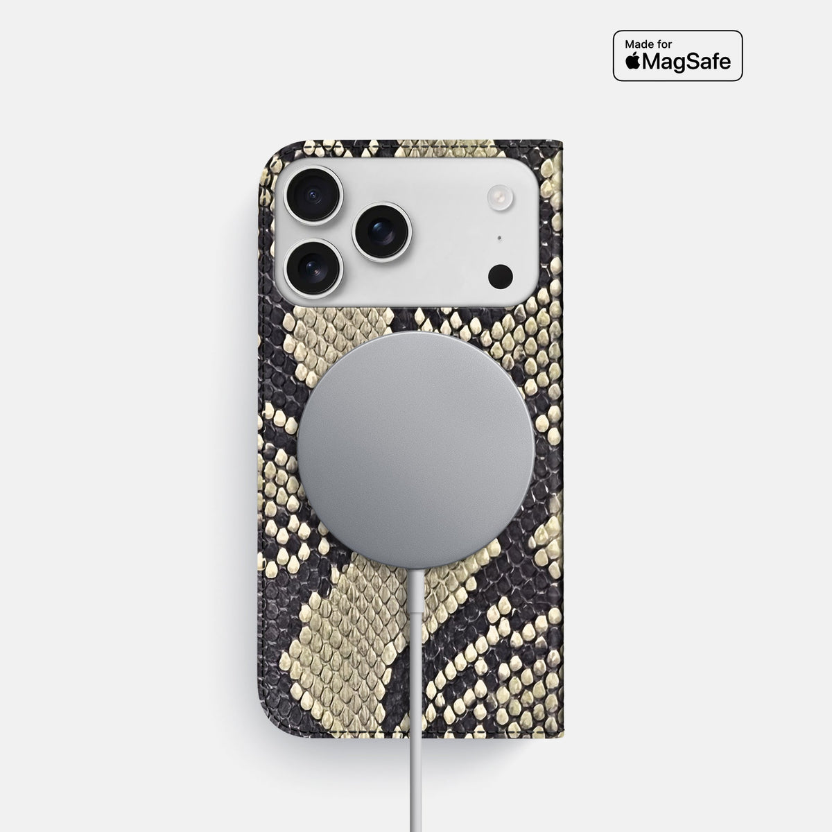 Folio Slim Case For iPhone 18 Pro In Deluxe Python -3 | Savannah