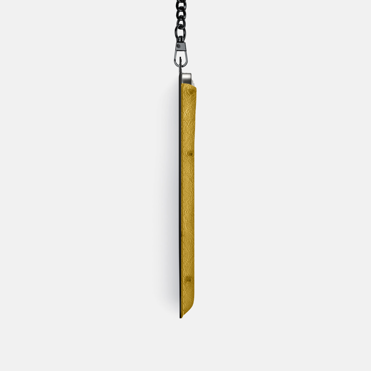 Crossbody Bag For iPhone 17 Pro In Ostrich -4 | Gold-Black
