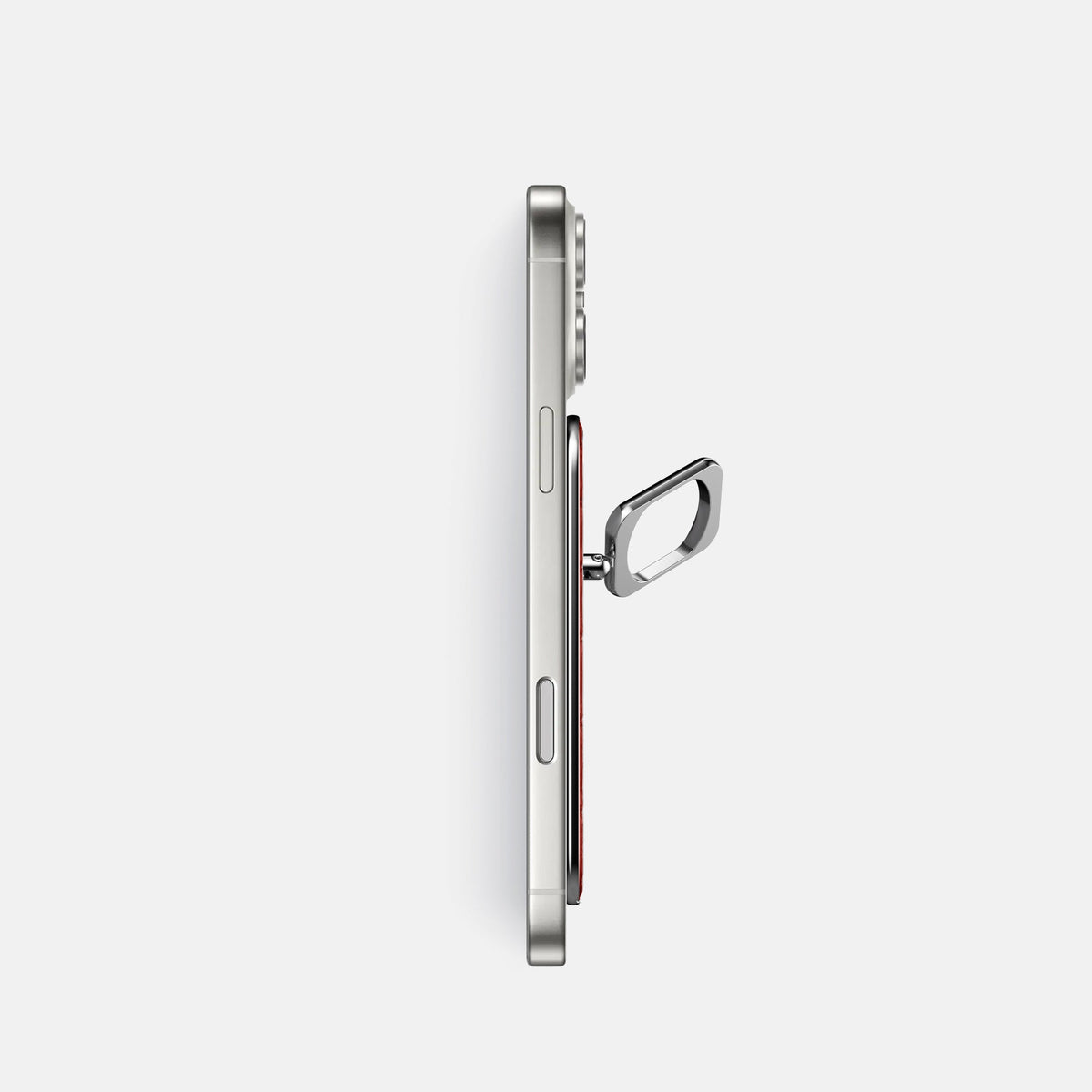 MagSafe Ring For iPhone 18 Pro In Alligator -3 | Red-Steel