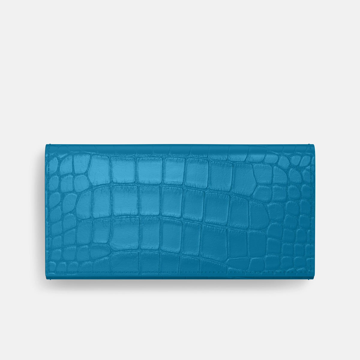 Wallet Case For iPhone 17 Air In Alligator -3 | Curaçao-Blue