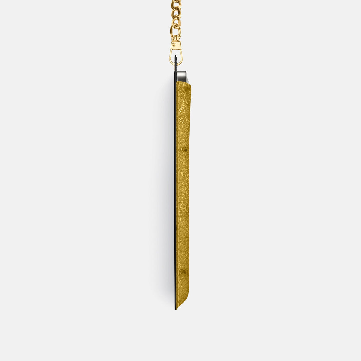 Crossbody Bag For iPhone 18 Pro In Ostrich -4 | Gold-Gold