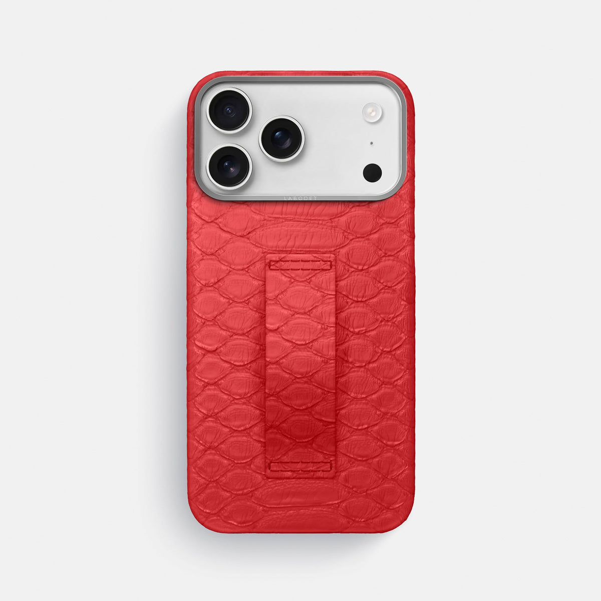 Finger Case For iPhone 18 Pro Max In Python -1 | Red-Steel