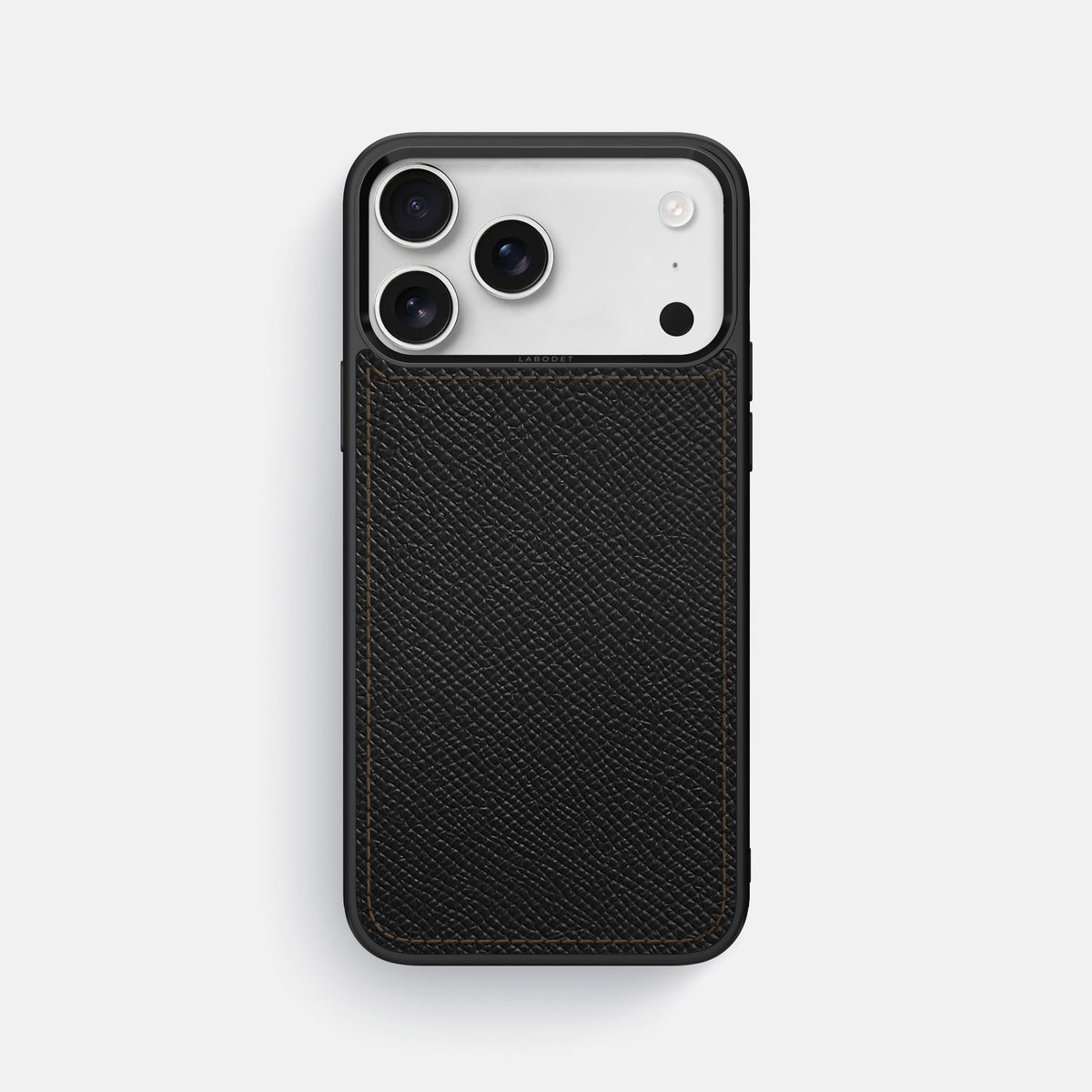 Sport Case For iPhone 18 Pro Max In Epsom-Style Calf -1 | Black