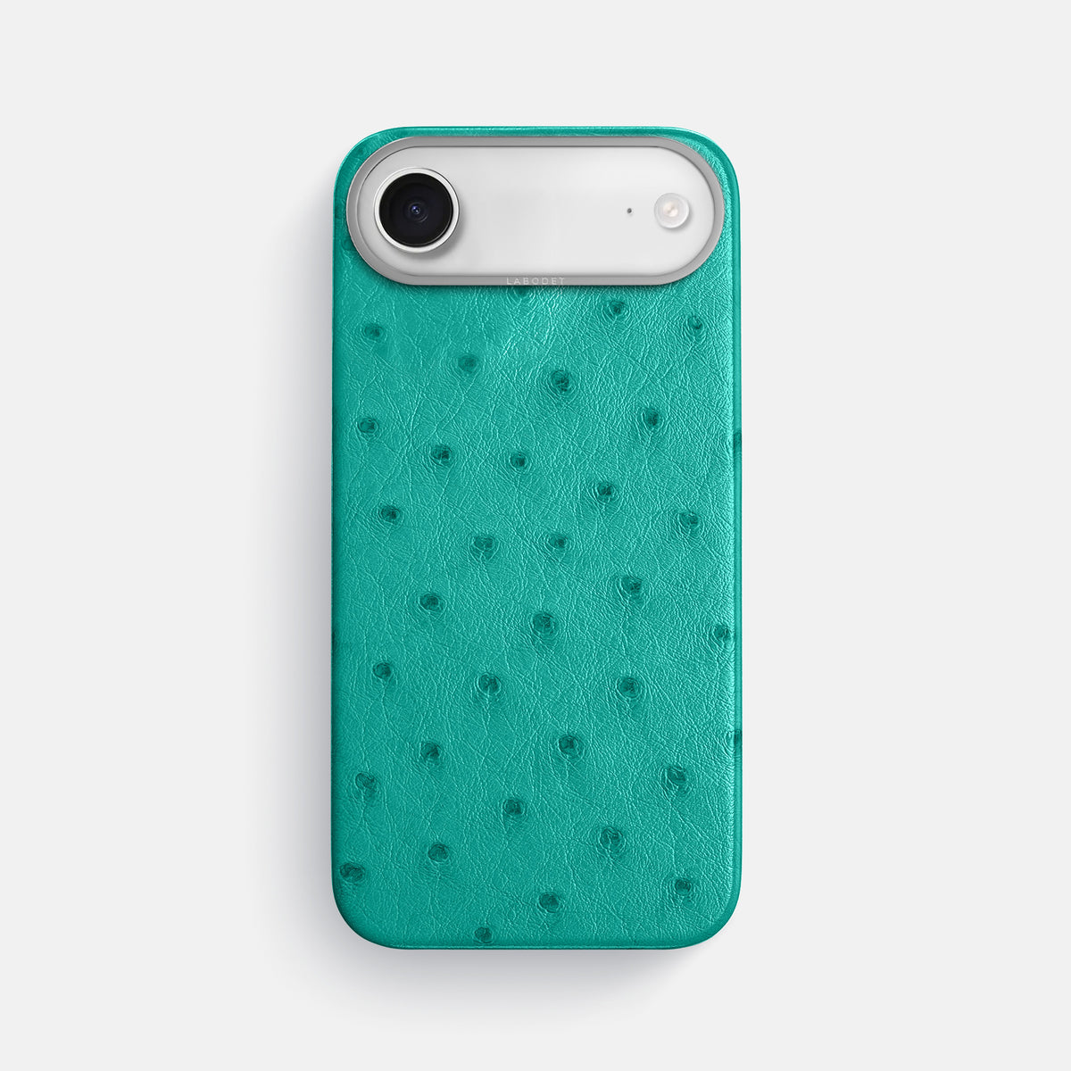 Classic Case For iPhone 17 Air In Ostrich -1 | Turquoise-Steel