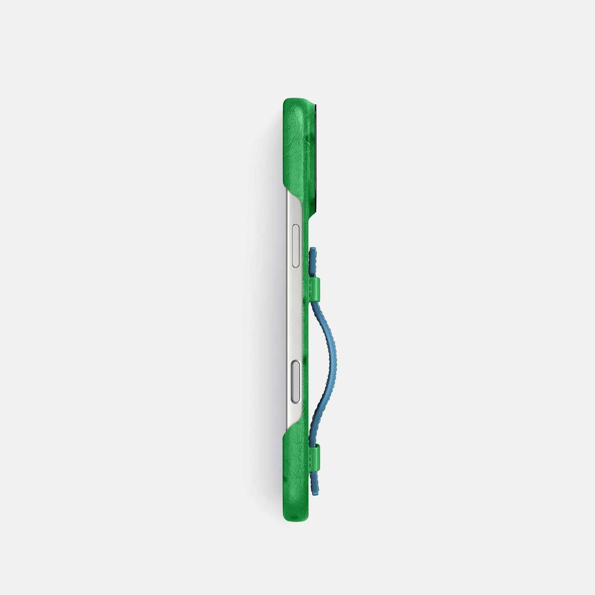 Handle Case Coloré For iPhone 18 Pro In Ostrich -3 | Kentucky-Green-Black
