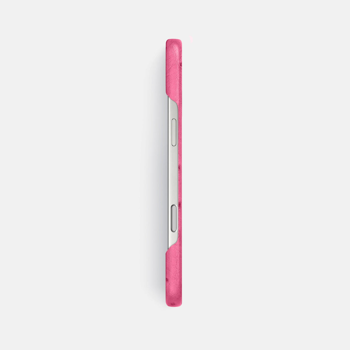 Slim Case For iPhone 18 Pro Max In Ostrich -3 | Pink