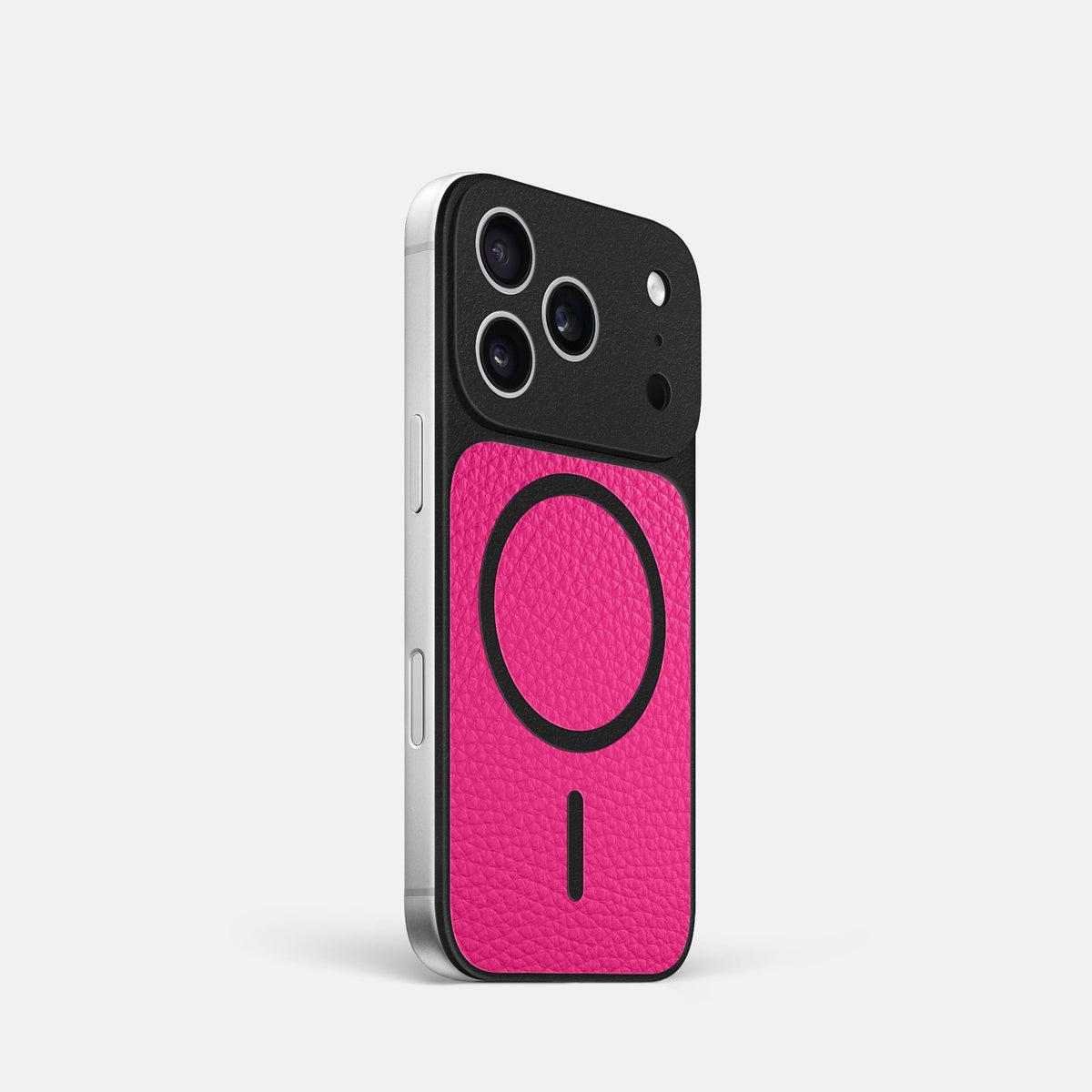 MagSafe Mask For iPhone 18 Pro In Calf -2 | Magenta