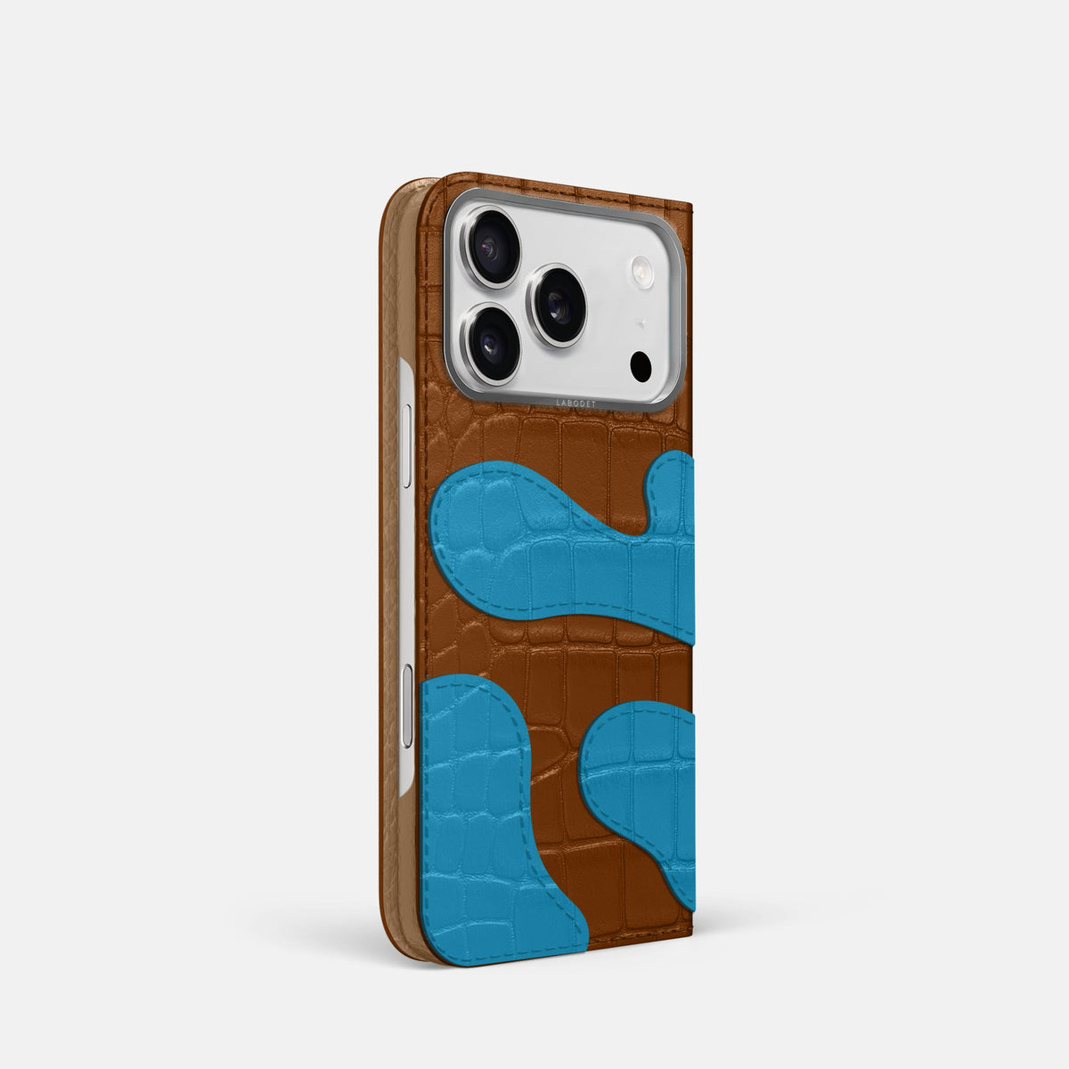 Camouflage Folio For iPhone 18 Pro In Alligator -1 | Honey-Steel