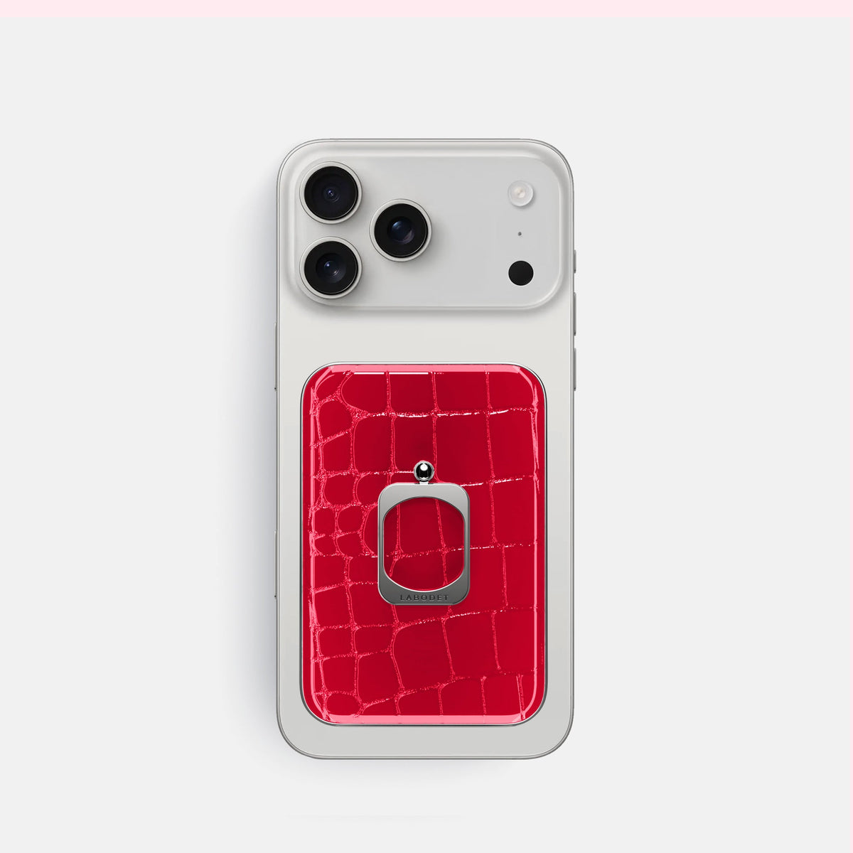 MagSafe Ring For iPhone 18 Pro In Shiny Alligator -2 | Cherry-Steel