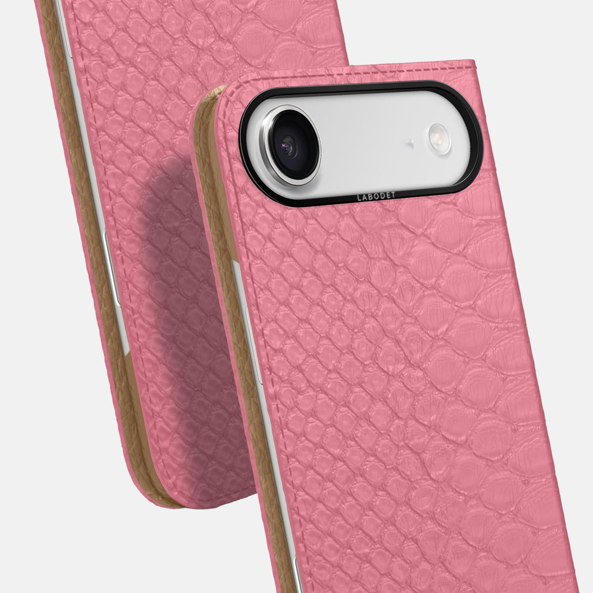 Folio Case For iPhone 17 Air In Python -5 | Pink-Black