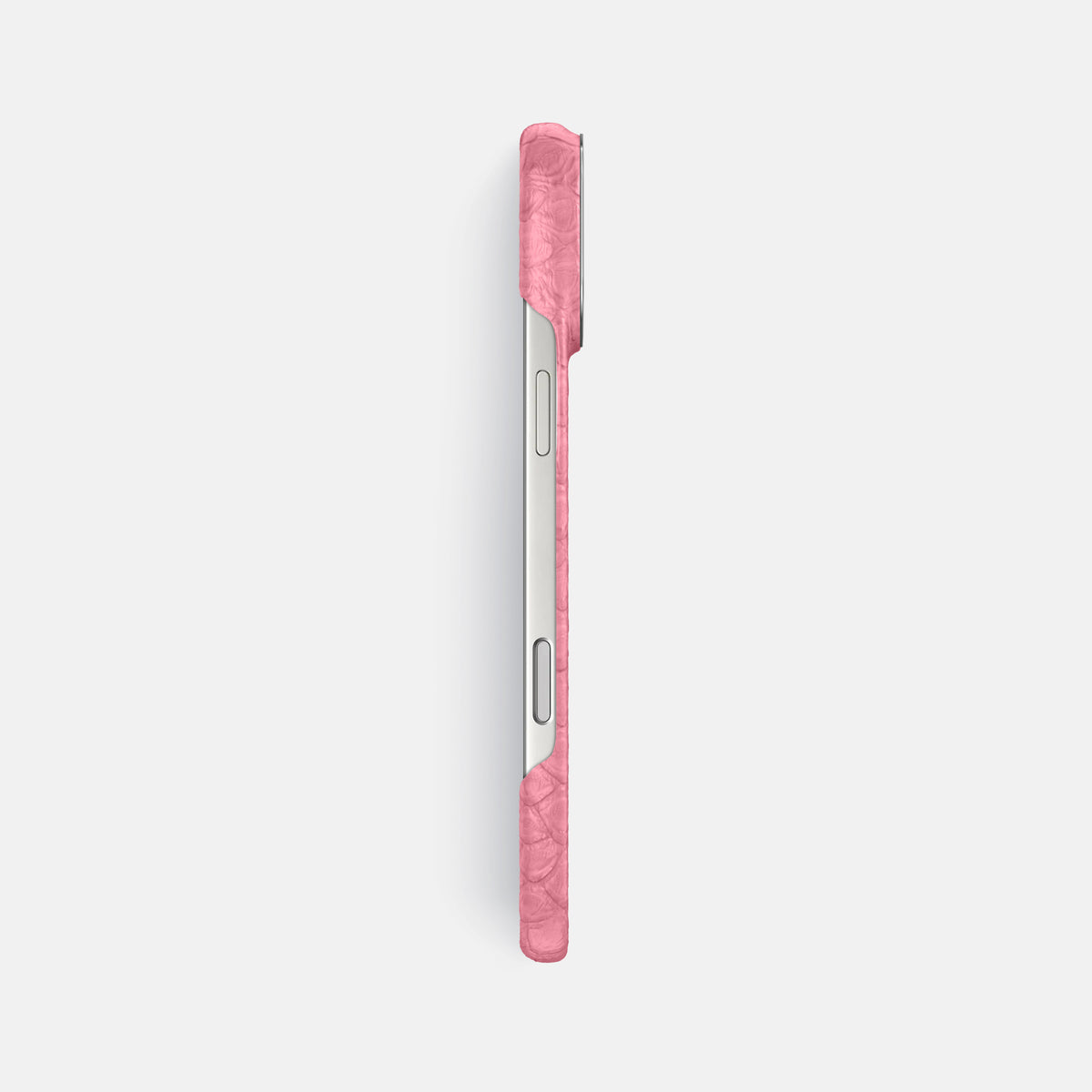 Classic Case For iPhone 17 Pro Max In Python -3 | Pink-Steel