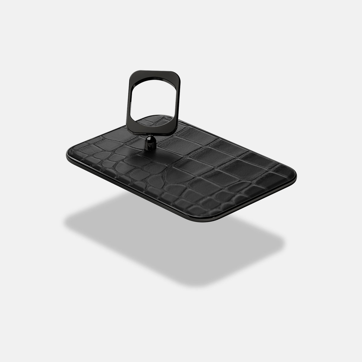 MagSafe Ring For iPhone 17 Pro In Alligator -4 | Black-Black