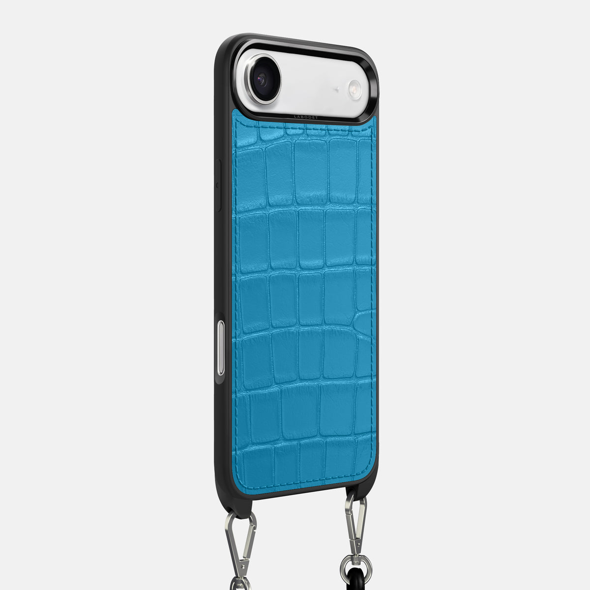 Crossbody Sport Case For iPhone 17 Air In Alligator -2 | Curaçao-Blue