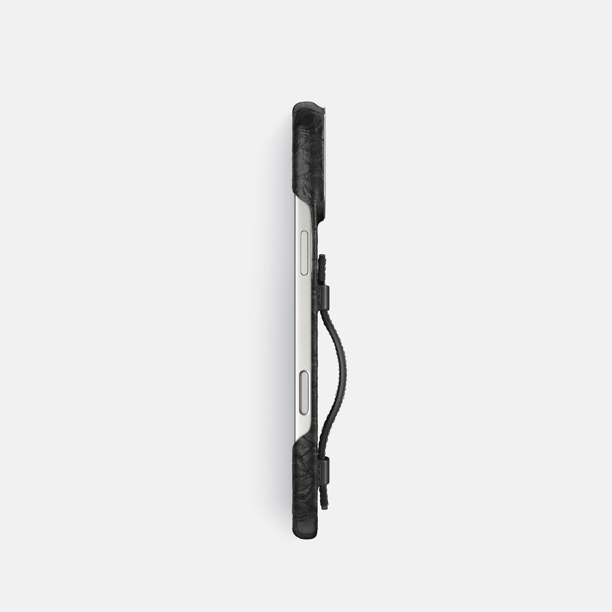 Handle Case For iPhone 18 Pro In Python -3 | Black-Steel