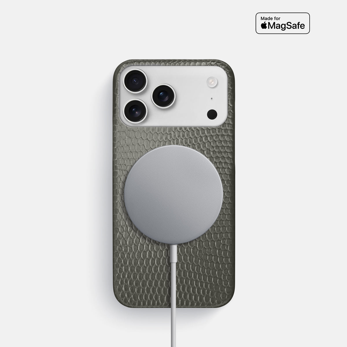 Slim Case For iPhone 17 Pro In Lizard -5 | Grey