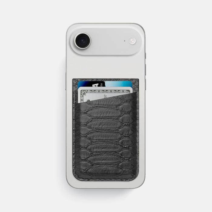 MagSafe Wallet For iPhone 17 Air In Python -1 | Grey