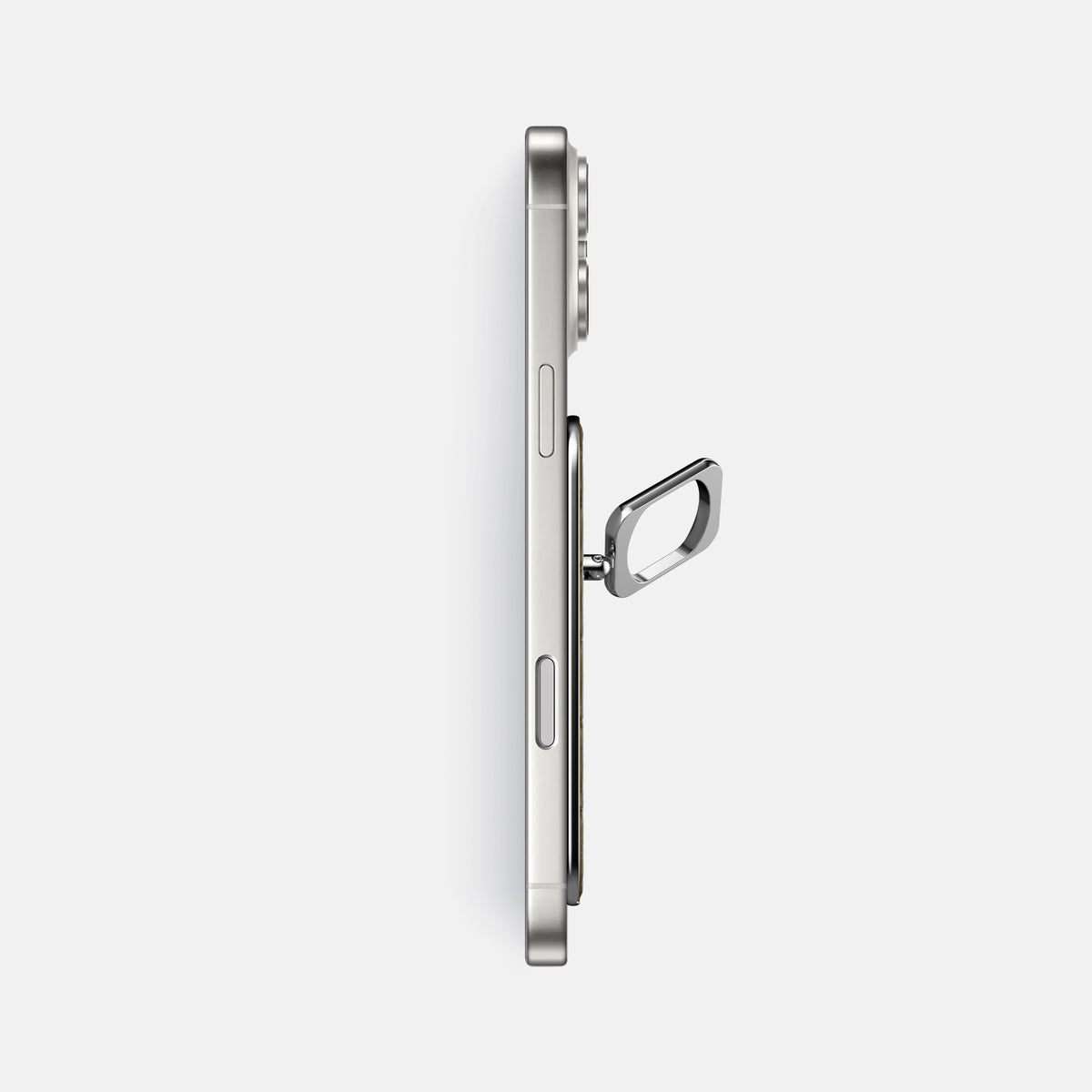 MagSafe Ring For iPhone 17 Pro Max In Porosus Crocodile -3 | Kaki-Green-Steel