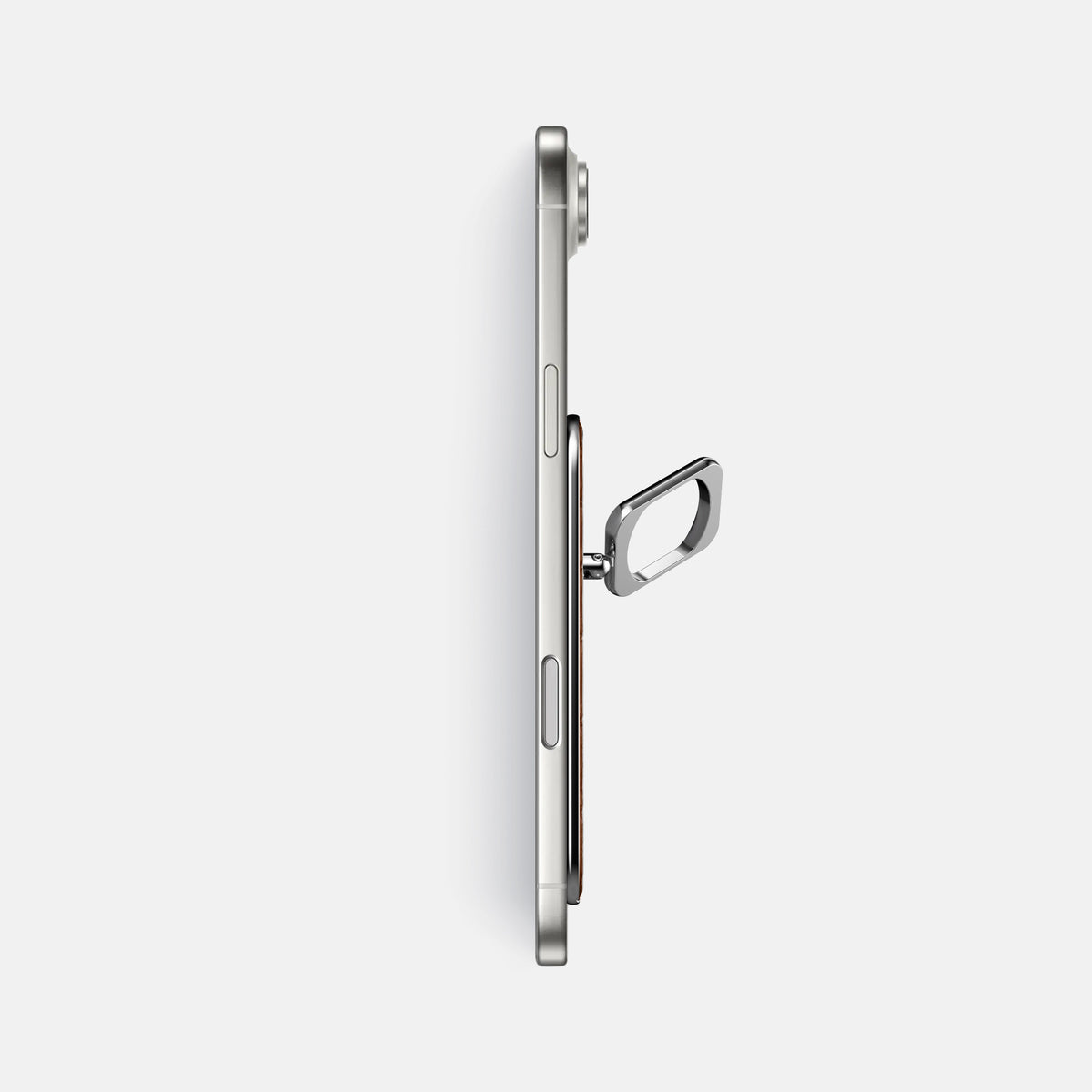 MagSafe Ring For iPhone 17 Air In Calf -3 | Caramel-Steel