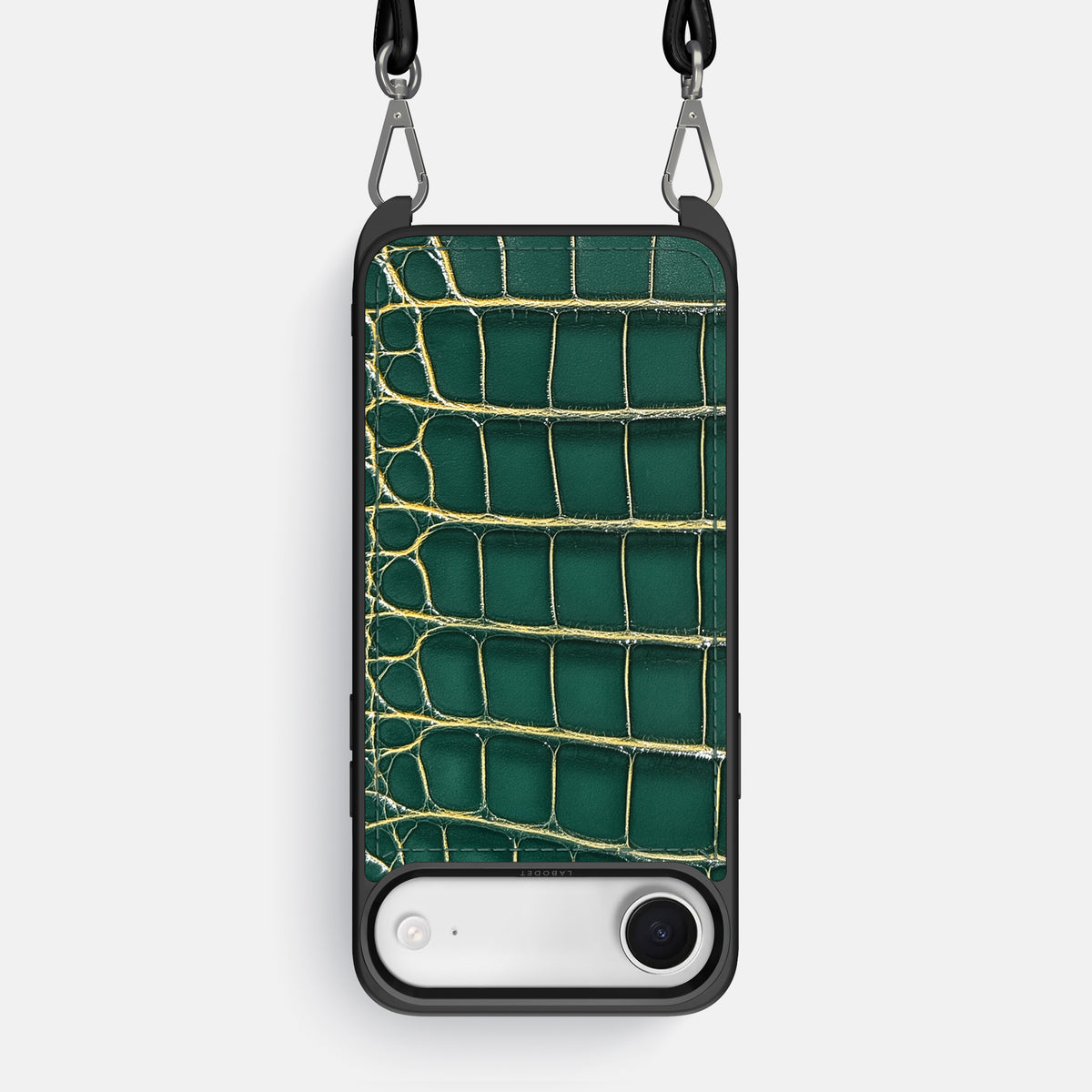 Crossbody Sport Case For iPhone 17 Air In Patina Alligator -1 | Cambridge