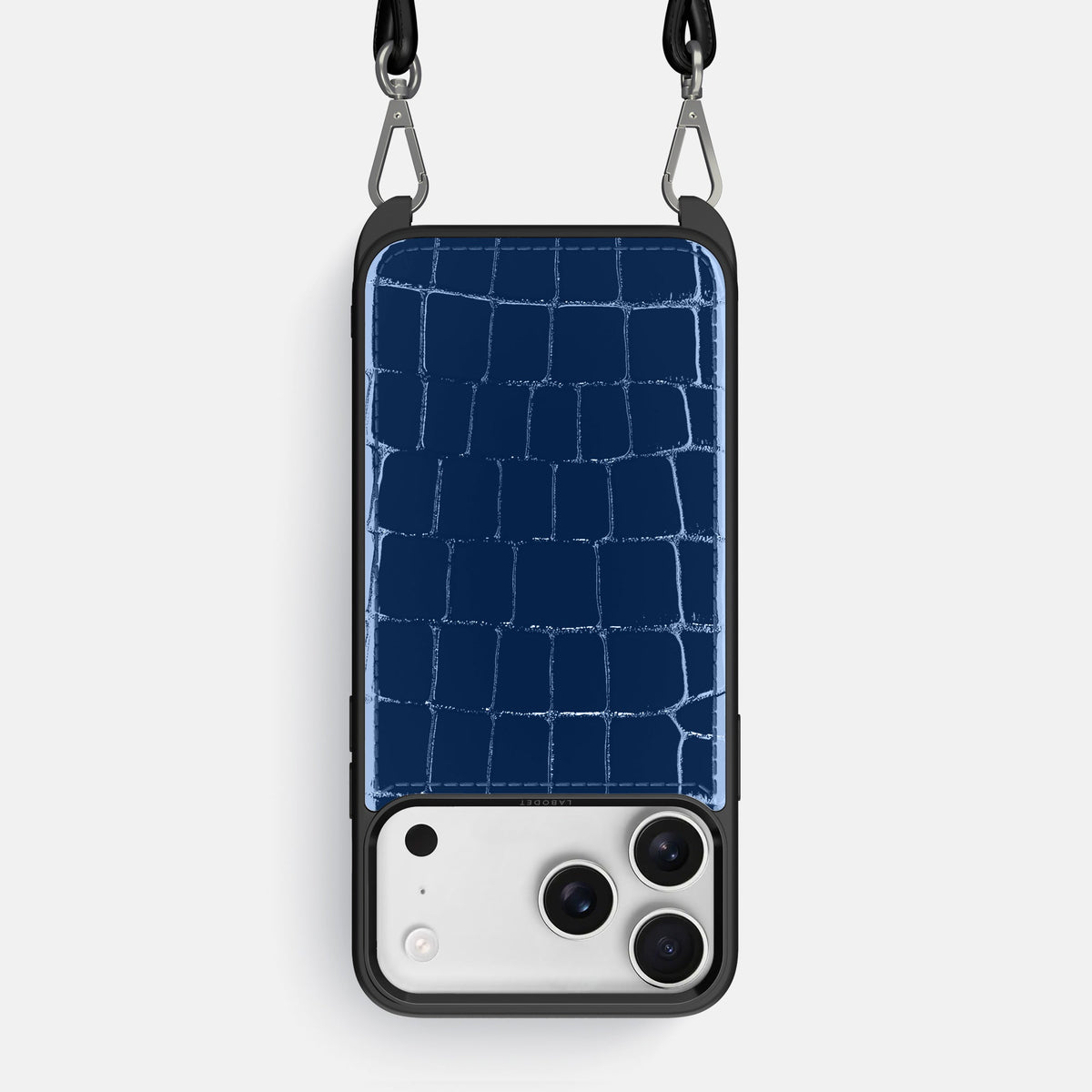 Crossbody Sport Case For iPhone 18 Pro Max In Shiny Alligator -1 | Mediterranean