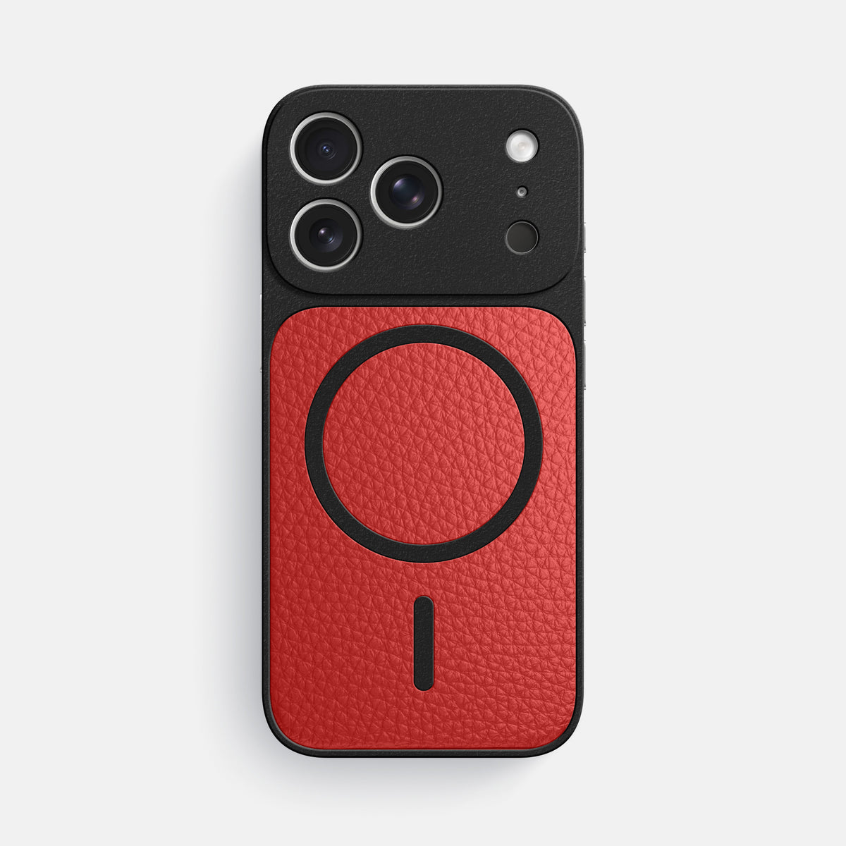 MagSafe Mask For iPhone 17 Pro Max In Calf -3 | Red