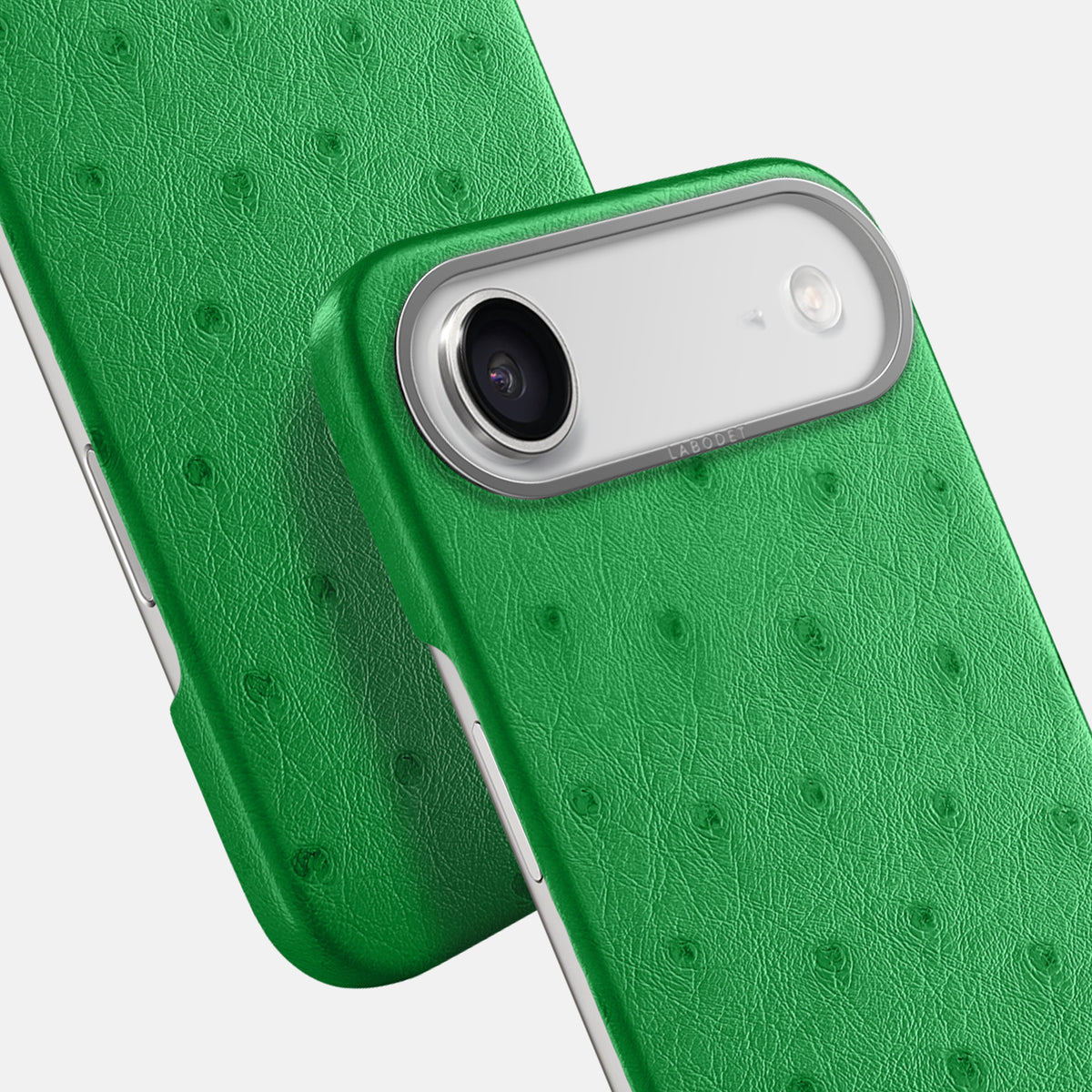 Classic Case For iPhone 17 Air In Ostrich -6 | Kentucky-Green-Steel