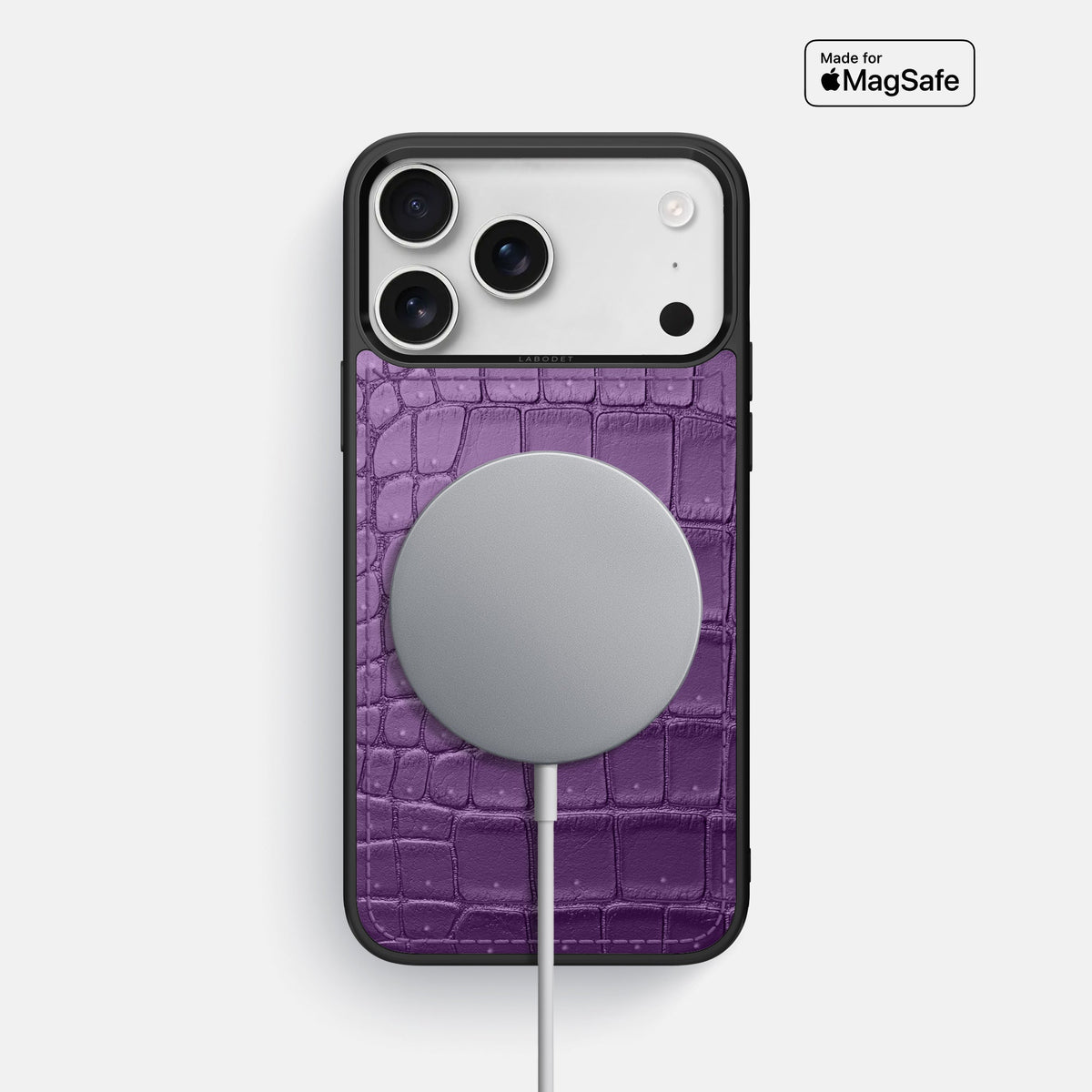 Sport Case For iPhone 18 Pro Max In Porosus Crocodile -5 | Purple