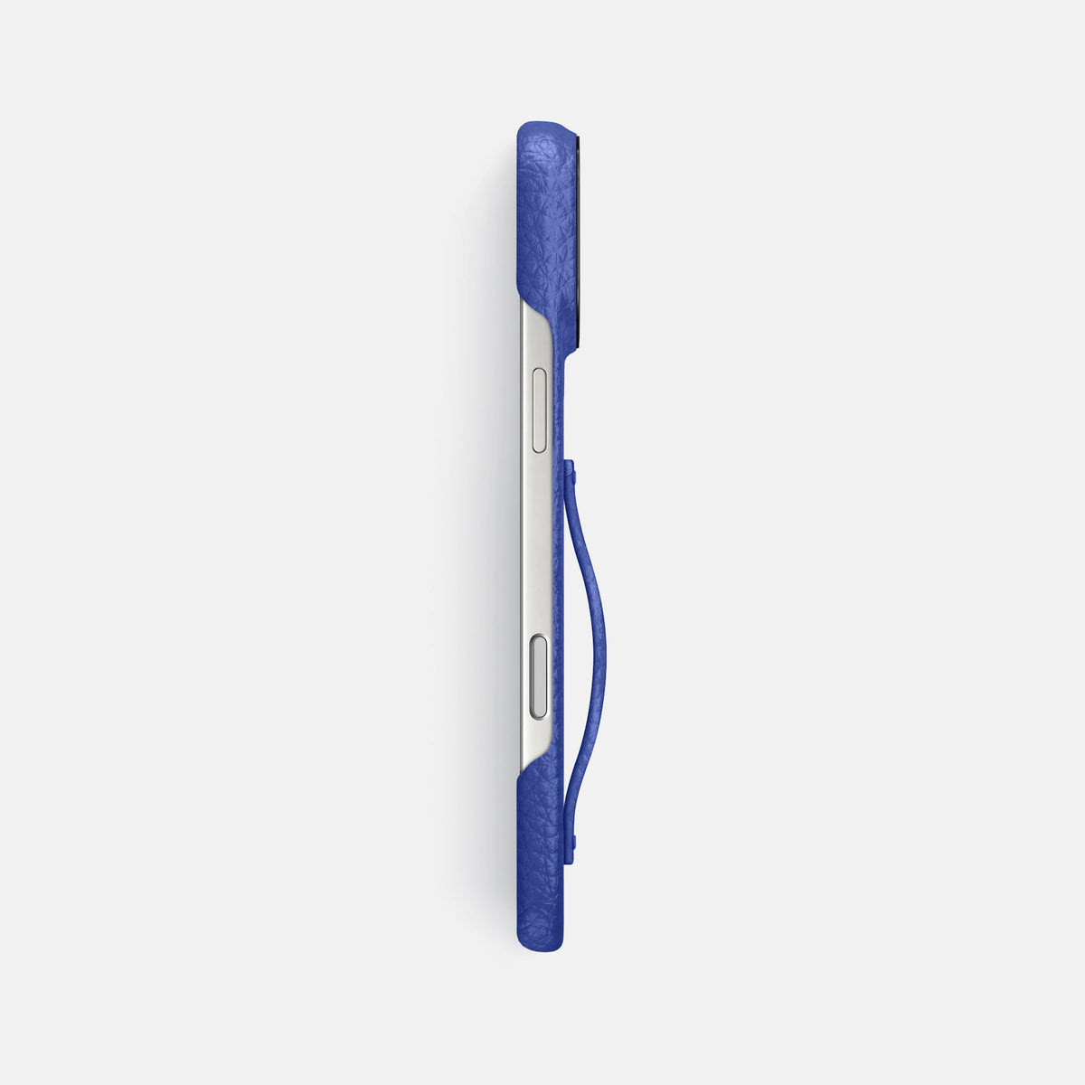 Finger Case For iPhone 18 Pro Max In Calf -3 | Royal-Blue-Black