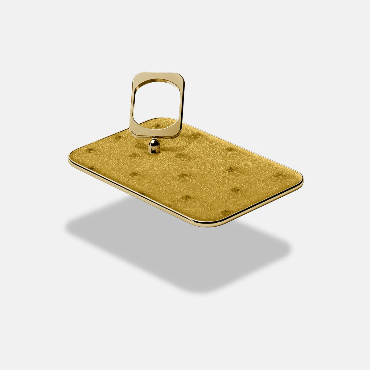 MagSafe Ring For iPhone 17 Air In Ostrich -4 | Gold-Gold