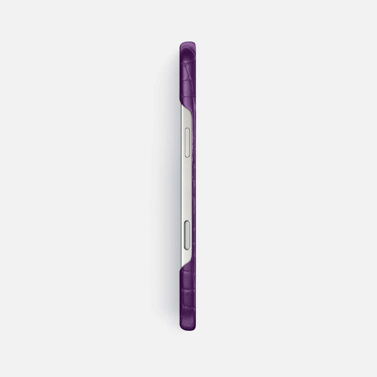 Slim Case For iPhone 18 Pro Max In Alligator -3 | Purple