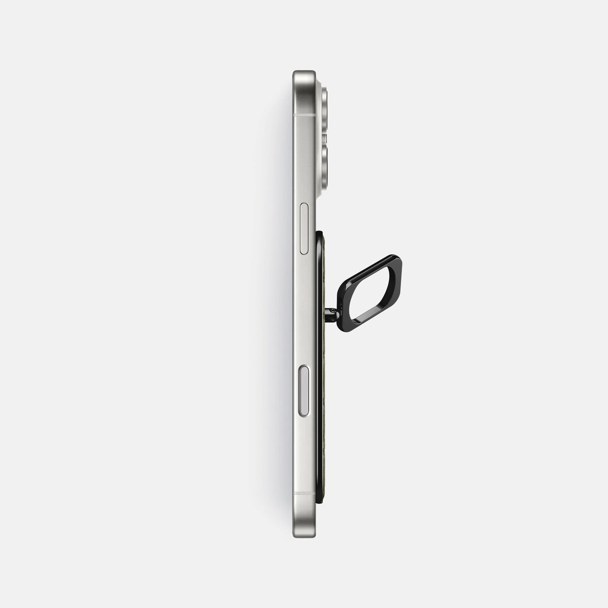 MagSafe Ring For iPhone 18 Pro Max In Alligator -3 | Kaki-Green-Black