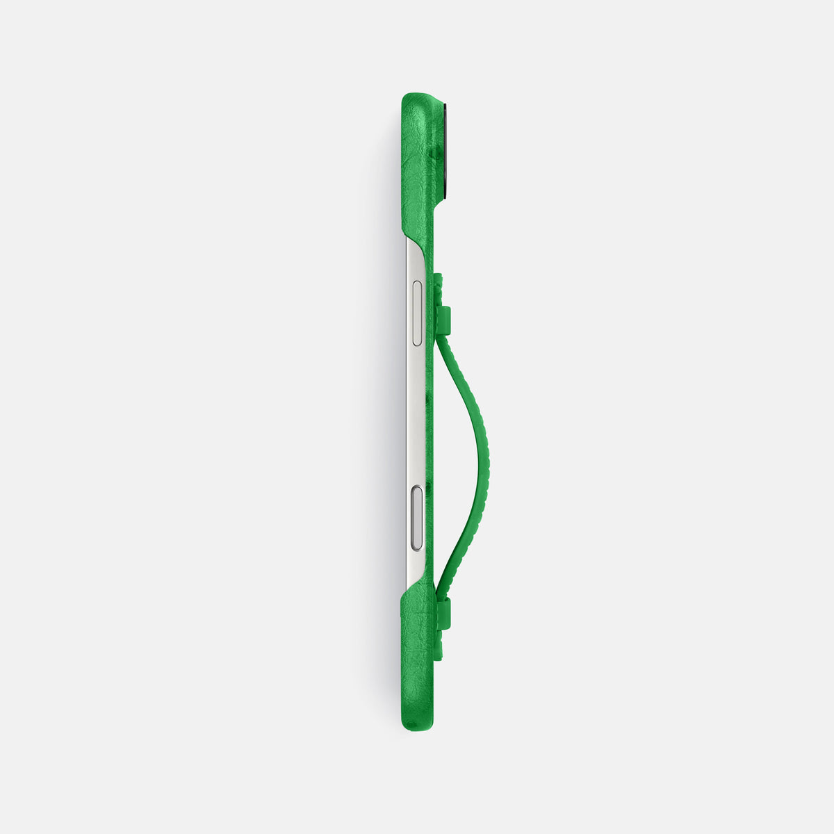 Center Handle For iPhone 17 Air In Ostrich -2 | Kentucky-Green-Black