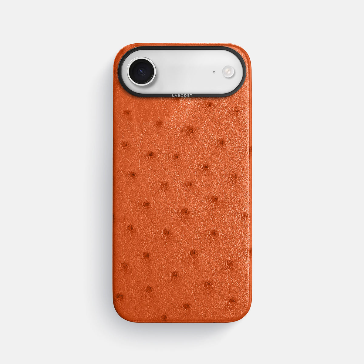 Classic Case For iPhone 17 Air In Ostrich -1 | Orange-Black
