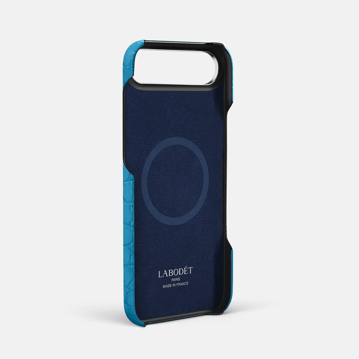 Finger Case For iPhone 17 Air In Alligator -4 | Curaçao-Blue-Steel