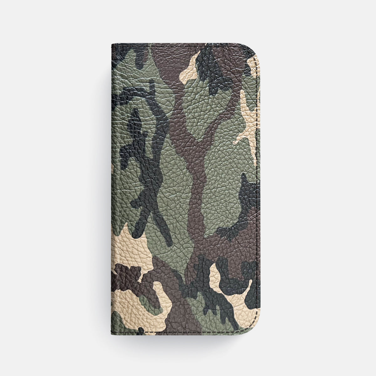 Folio Slim Case For iPhone 17 Pro Max In Calf -4 | Camouflage