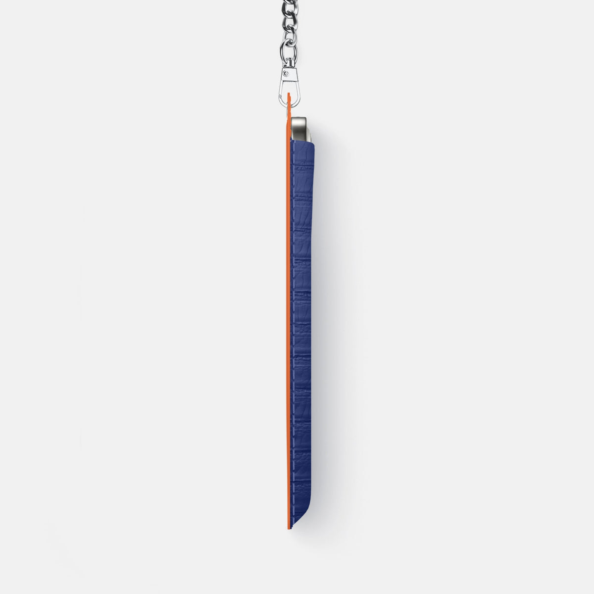Crossbody Bag For iPhone 18 Pro Max In Python -4 | Royal-Blue-Steel