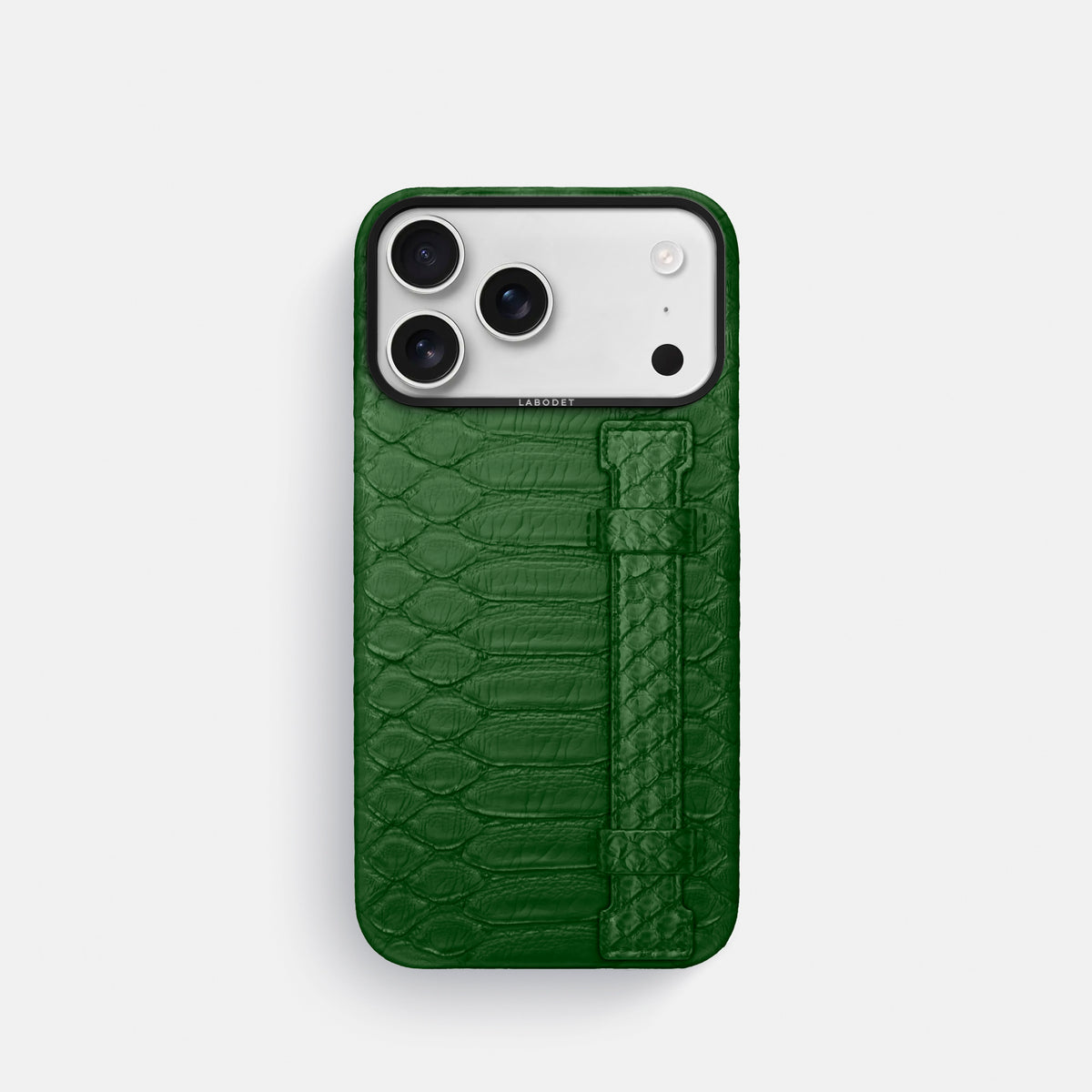 Handle Case For iPhone 17 Pro In Python -1 | Green-Black