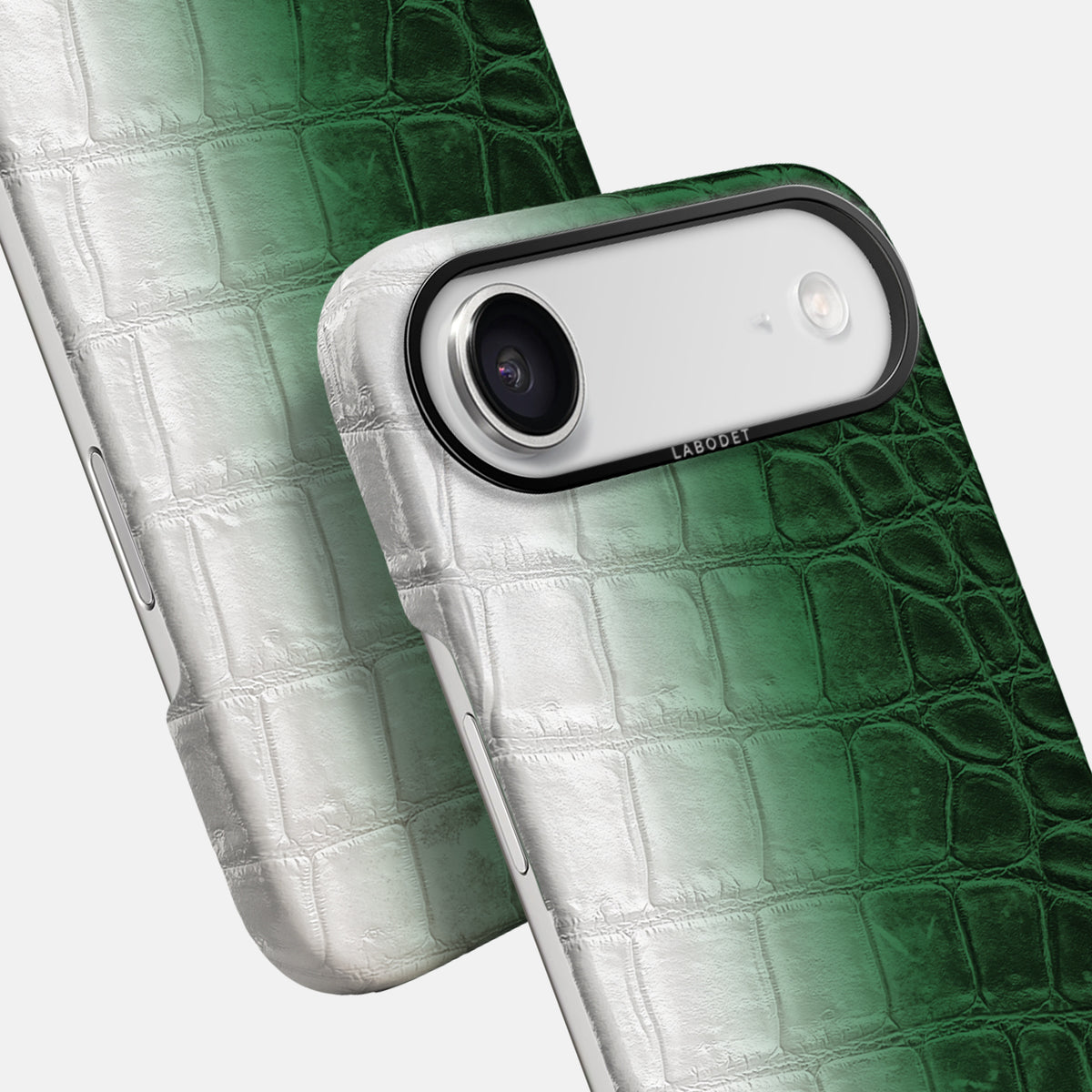 Classic Case For iPhone 17 Air In Himalayan Crocodile -5 | Green-Black