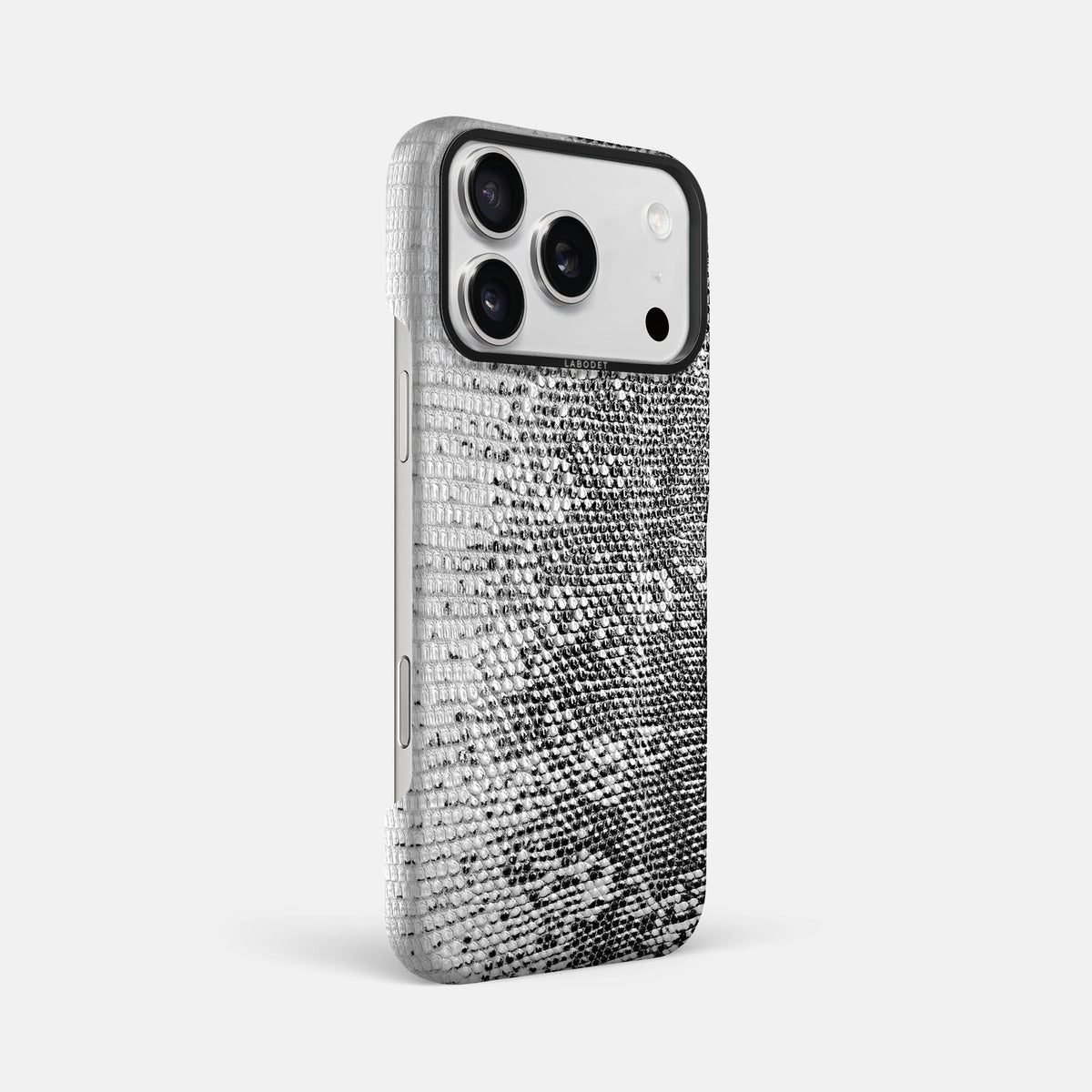 Classic Case For iPhone 18 Pro Max In Himalayan Lizard -2 | Dark-Black