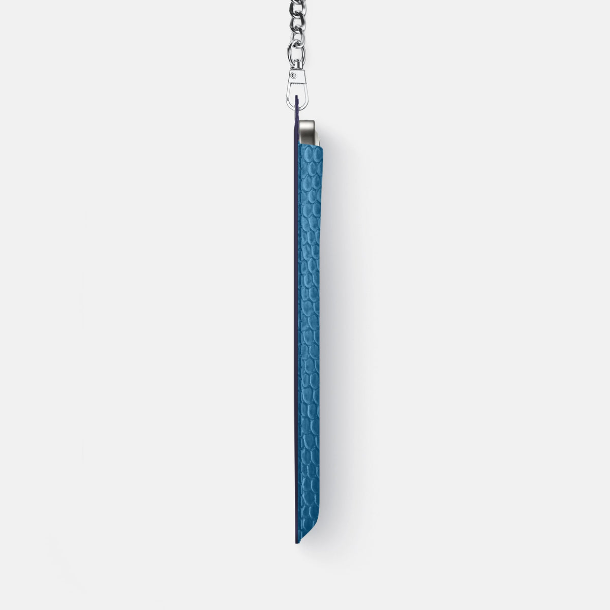 Crossbody Bag For iPhone 18 Pro Max In Lizard -4 | Blue-Steel