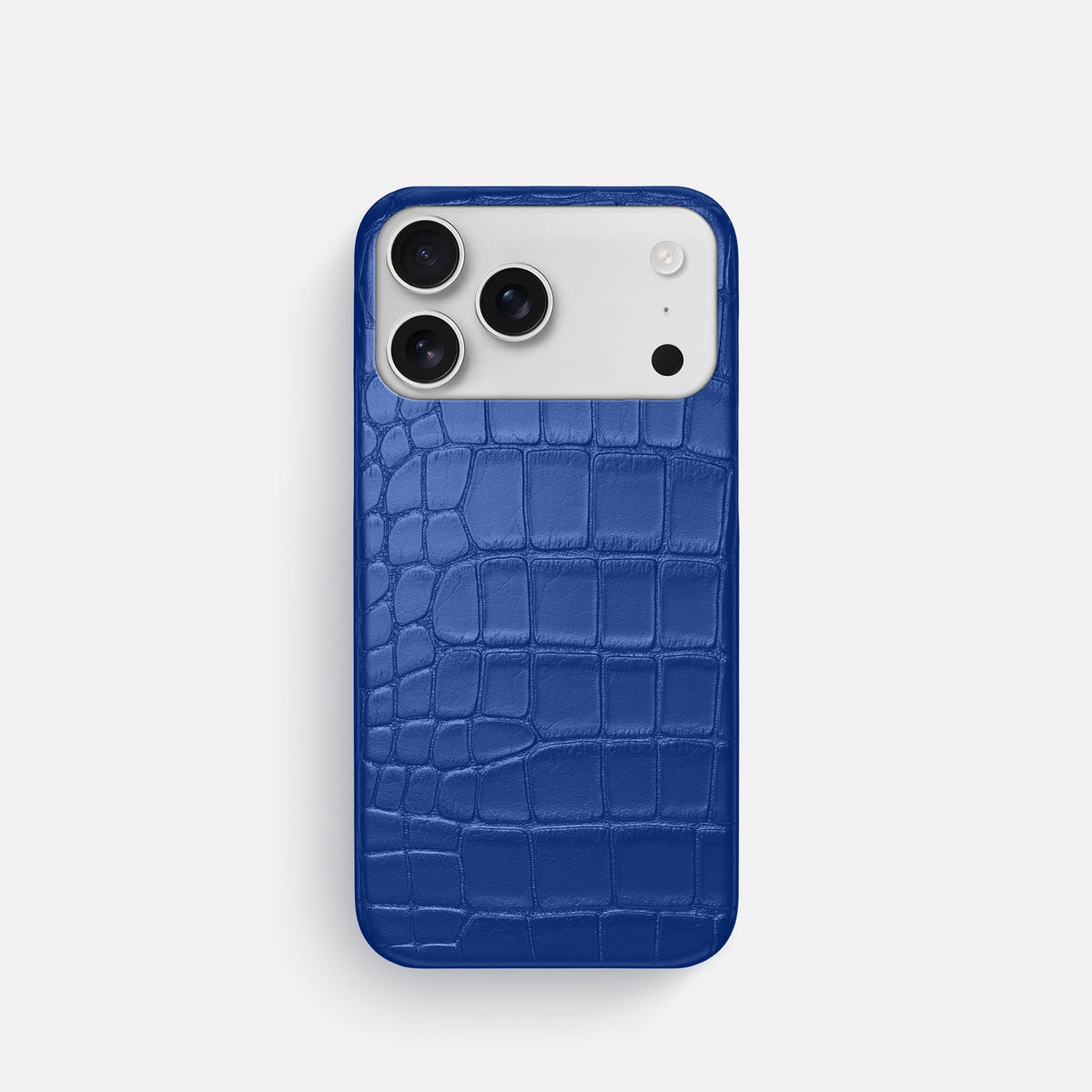 Slim Case For iPhone 18 Pro In Alligator -1 | Royal-Blue